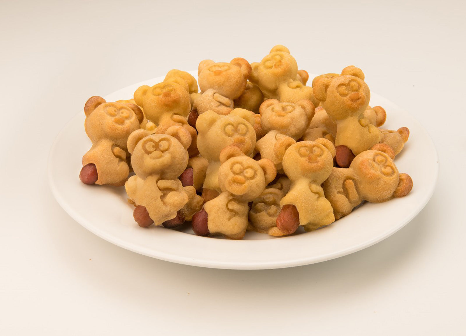 Mobi 12 Pigs in a Blanket Silicone Snack Mold, Bear Butts