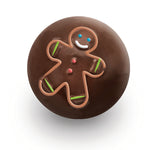 Mobi Hot Chocolate Silicone Cocoa Bombs Molds, Gingerbread Man