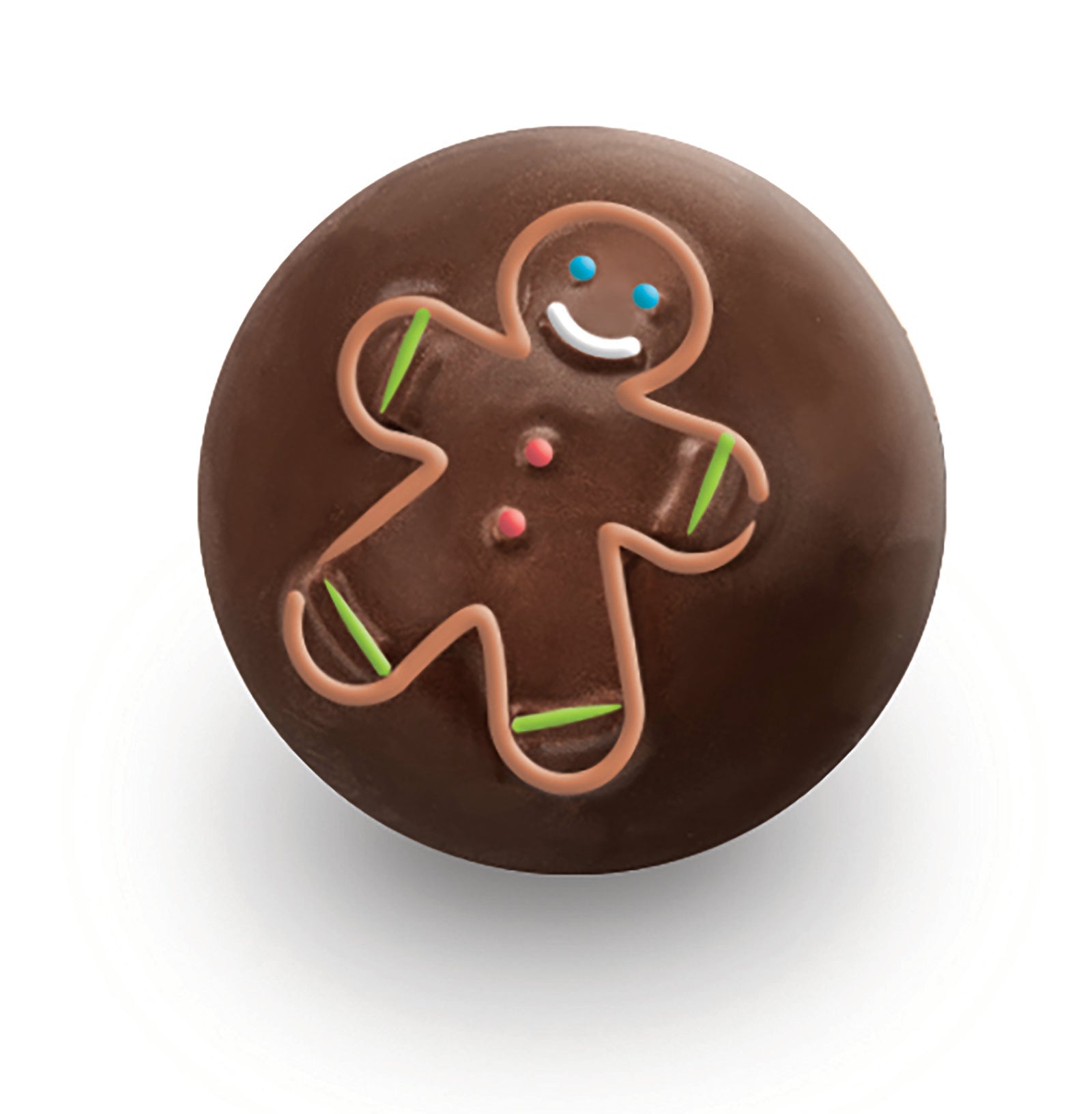 Mobi Hot Chocolate Silicone Cocoa Bombs Molds, Gingerbread Man