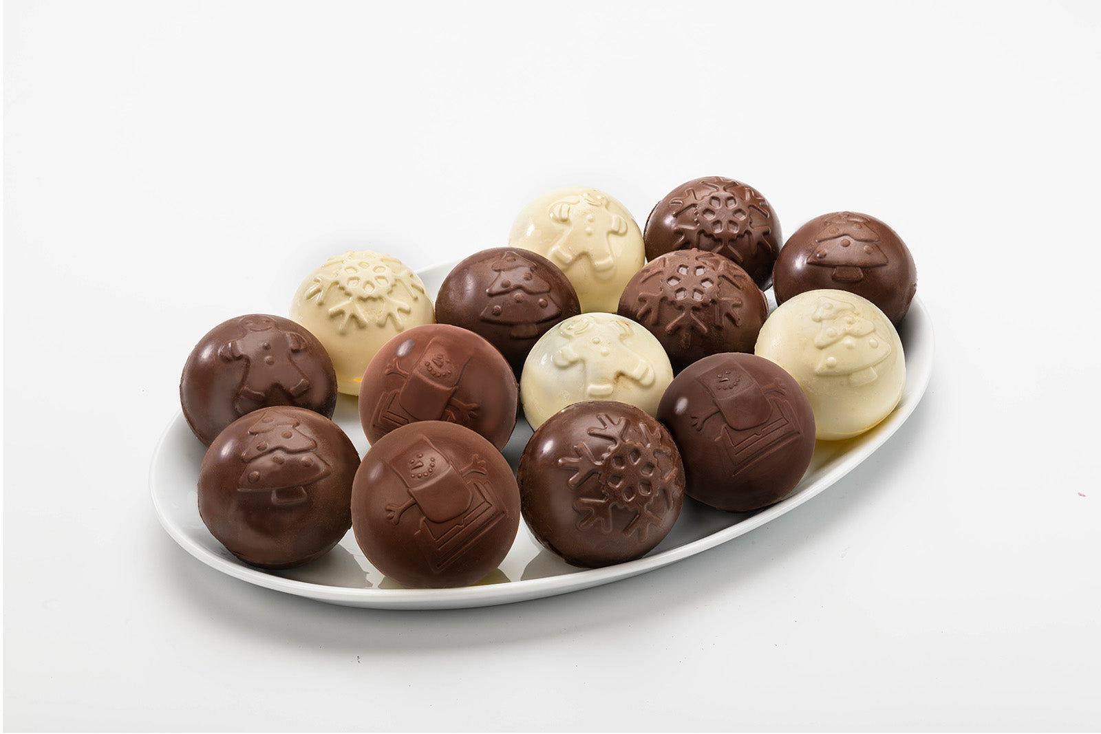 Mobi Hot Chocolate Silicone Cocoa Bombs Molds, Gingerbread Man