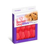 Mobi 12 Pigs in a Blanket Silicone Snack Mold, Mini Rocket Dogs