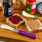 Mobi PB&J Peanut Butter and Jelly 2-in-1 Spreader Knives, Set of 2
