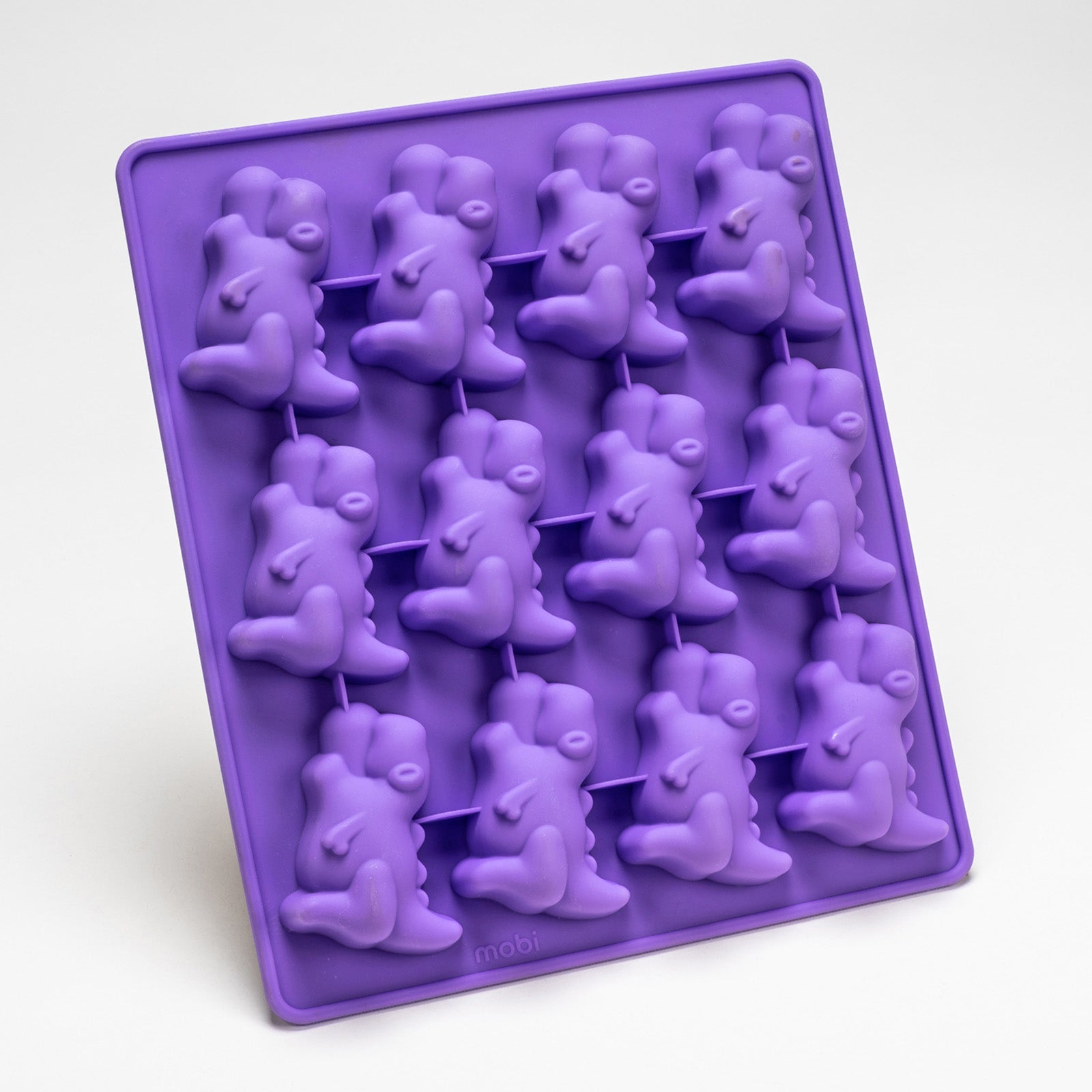Mobi 12 Pigs in a Blanket Silicone Snack Mold, Dino Dogs