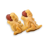 Mobi 12 Pigs in a Blanket Silicone Snack Mold, Dino Dogs