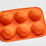 Mobi Hot Chocolate Silicone Cocoa Bombs Molds, Halloween Skull