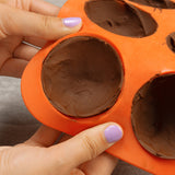 Mobi Hot Chocolate Silicone Cocoa Bombs Molds, Halloween Skull