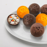 Mobi Hot Chocolate Silicone Cocoa Bombs Molds, Halloween Skull