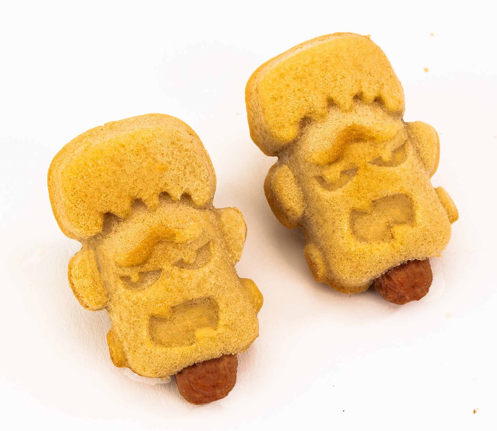 Mobi 12 Pigs in a Blanket Silicone Snack Mold, Franken-wennies