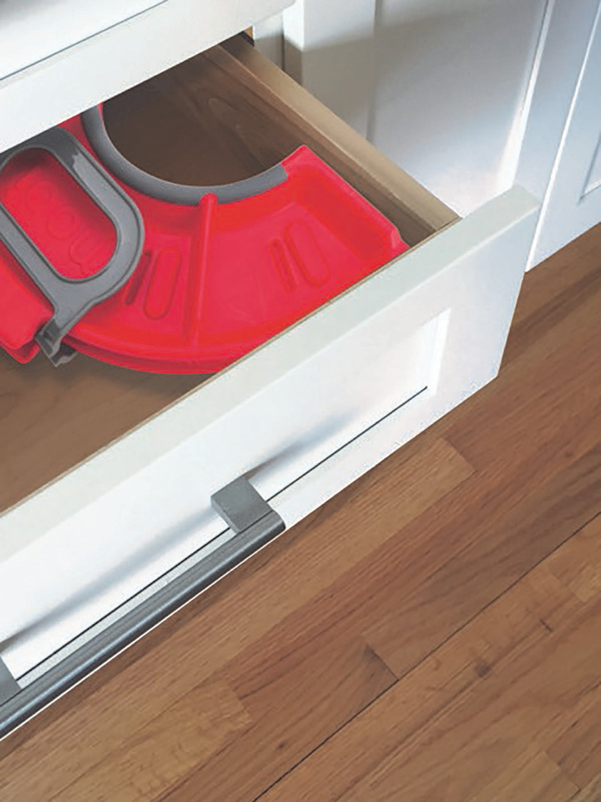 Mobi Folding Microwave Tray, Red