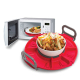 Mobi Folding Microwave Tray, Red