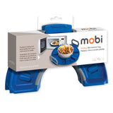 Mobi Folding Microwave Tray, Blue