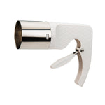 Mobi Ice Cream Parlor Scoop with Barrel-Shaped Scoop, White