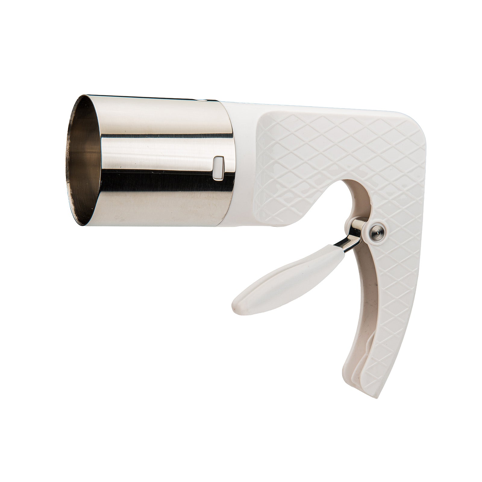 Mobi Ice Cream Parlor Scoop with Barrel-Shaped Scoop, White