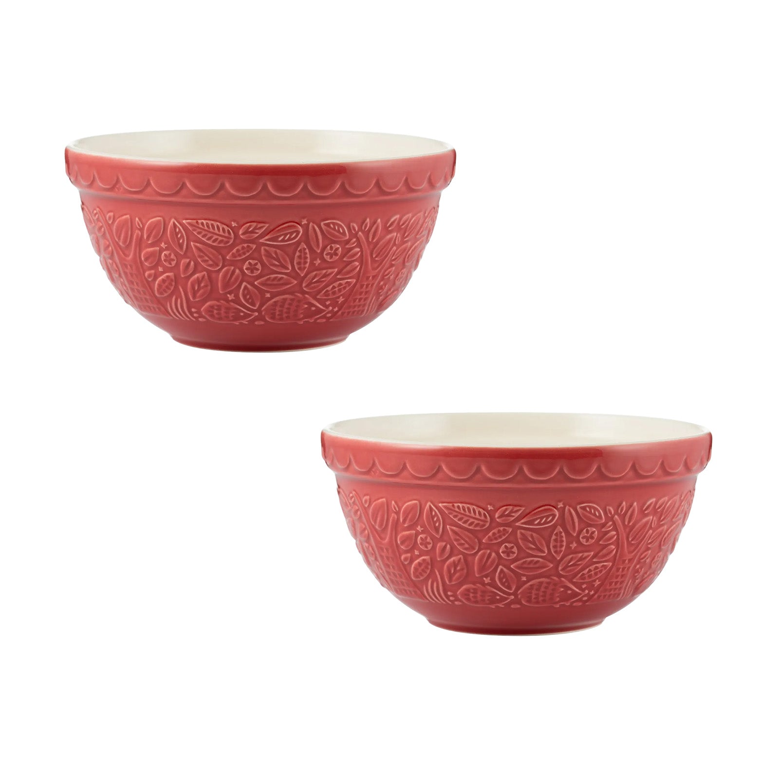 Mason Cash In The Forest Hedgehog Size 30 Mixing Bowl, 1.15 Quart, Set of 2