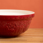 Mason Cash Pumpkin Mixing Bowl Set of 3 | Stoneware Nesting Bowls, Fall Harvest