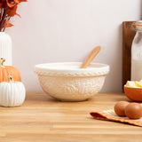Mason Cash Pumpkin Mixing Bowl Set of 4 | Stoneware Nesting Bowls, Fall Harvest