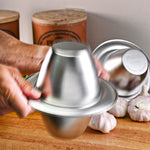 Mobi Stainless Steel Shake ‘n Peel Garlic Skin Remover