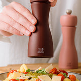 Peugeot Tahiti Duo 6 Inch Salt & Pepper Mill Set, Brown Tones