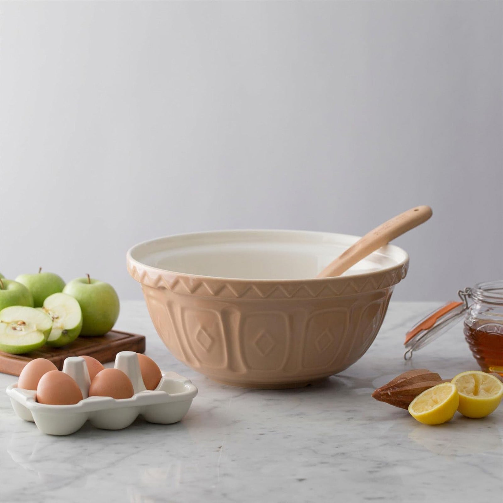 Mason Cash Cane Collection Size 6 Mixing Bowl, 6.35 Quart