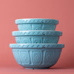 Mason Cash Color Mix Turquoise Size 18 Mixing Bowl, 2.85 Quart