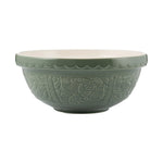 Mason Cash In The Forest Owl Size 18 Mixing Bowl, Dark Green, 2.85 Quart