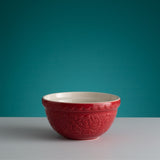 Mason Cash In The Forest Hedgehog Size 30 Mixing Bowl, Red, 1.15 Quart