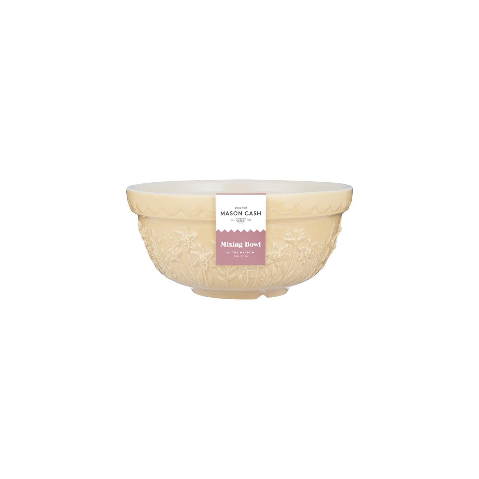Mason Cash In The Meadow Daffodil Size 30 Mixing Bowl, 1.15 Quart