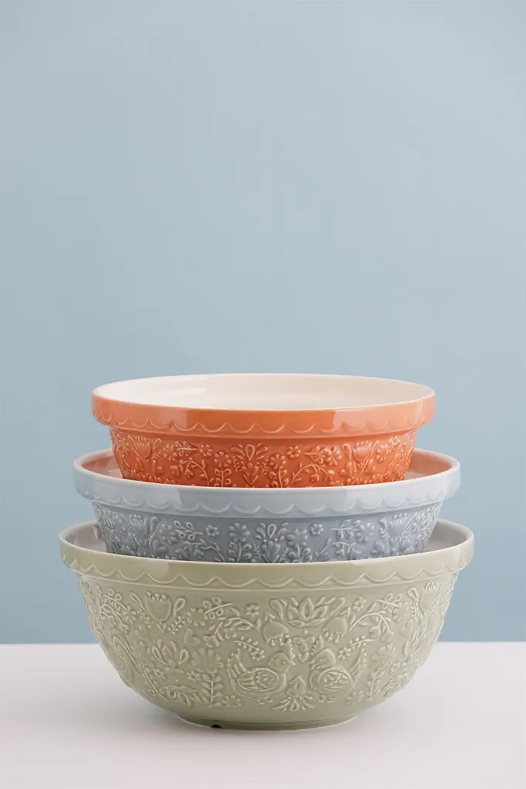 Mason Cash Home to Roost Size 12 Mixing Bowl, 4.25 Quart