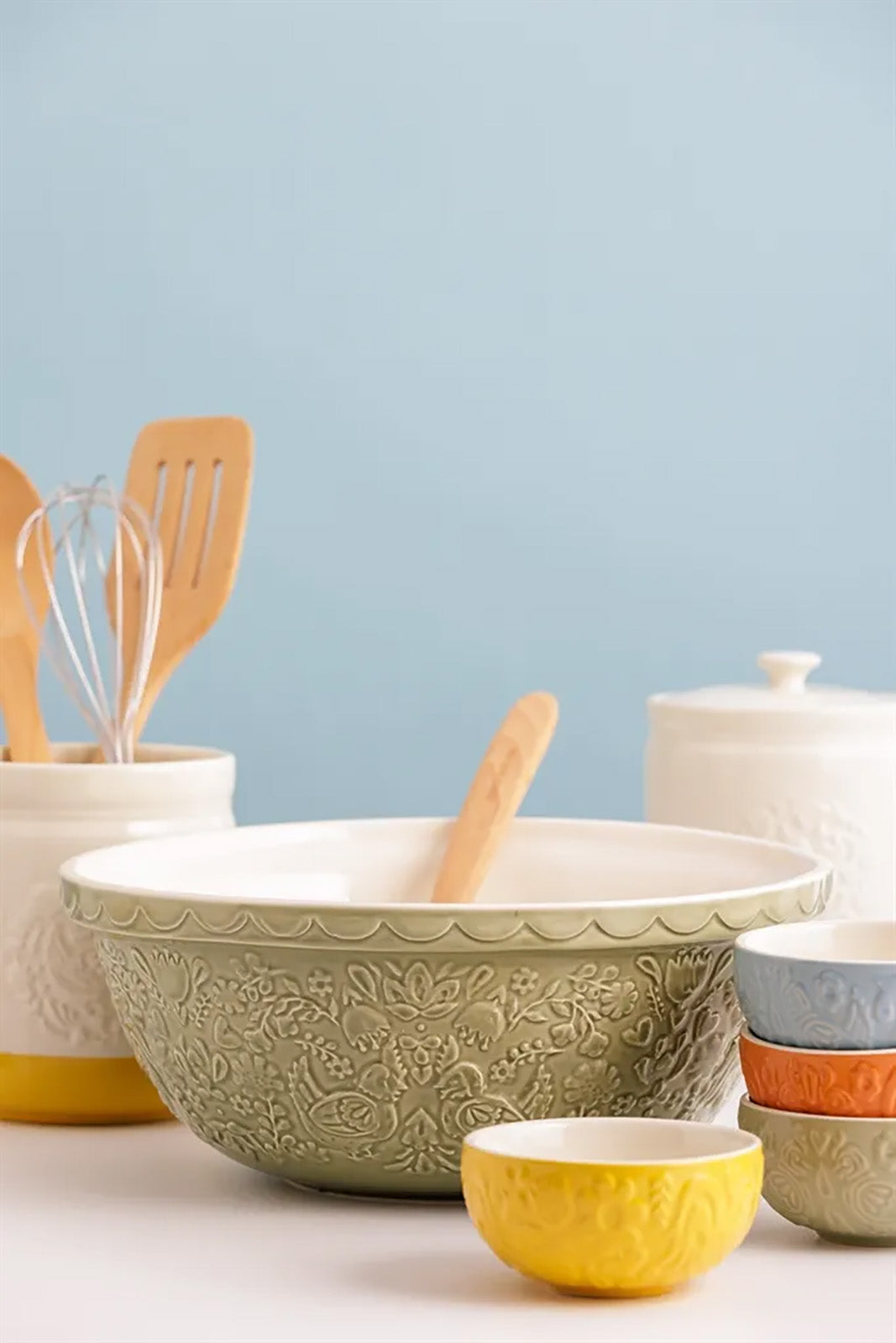 Mason Cash Home to Roost Size 12 Mixing Bowl, 4.25 Quart