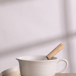 Mason Cash Rustic Charm Mini Bowl Set, 4 Stoneware Prep and Snack Bowls