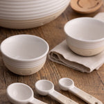 Mason Cash Rustic Charm Mini Bowl Set, 4 Stoneware Prep and Snack Bowls