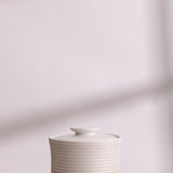 Mason Cash Rustic Charm Storage Jar, 700ml Airtight Stoneware Jar, Provincial Design