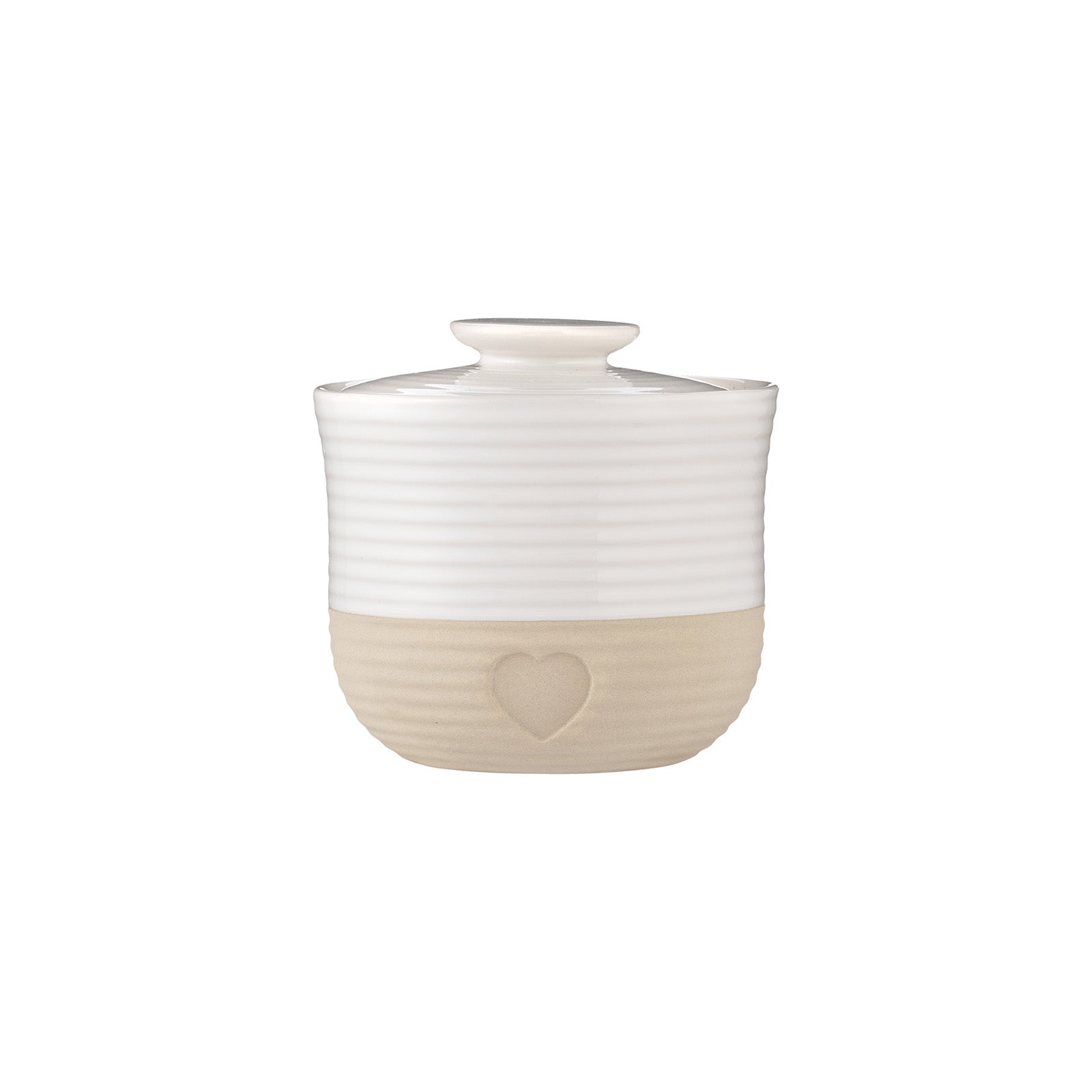 Mason Cash Rustic Charm Storage Jar, 700ml Airtight Stoneware Jar, Provincial Design