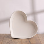Mason Cash Rustic Charm Heart Oven Dish, 11" Stoneware Baking Dish with Embossed Design