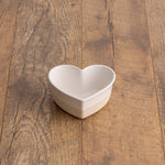 Mason Cash Rustic Charm Heart Baking Dish, 5.5" 375ml Mini Stoneware Oven Dish