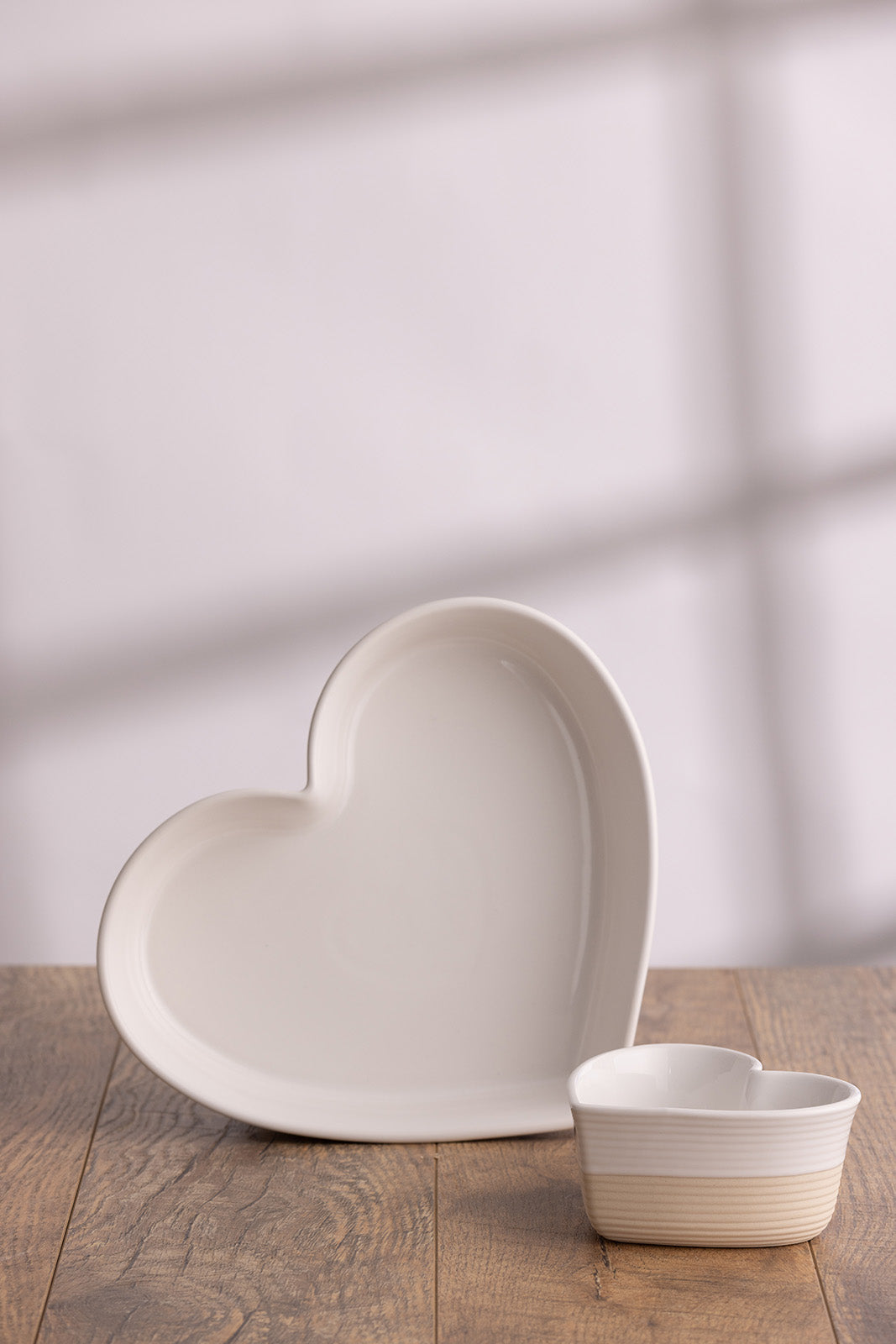 Mason Cash Rustic Charm Heart Baking Dish, 5.5" 375ml Mini Stoneware Oven Dish