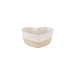 Mason Cash Rustic Charm Heart Baking Dish, 5.5" 375ml Mini Stoneware Oven Dish