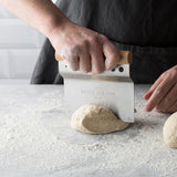 Mason Cash Innovative Kitchen Bench Scraper, 4-in-1 Dough Cutter with Herb Stripper