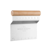 Mason Cash Innovative Kitchen Bench Scraper, 4-in-1 Dough Cutter with Herb Stripper