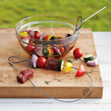 Duralex Made In France Lys Stackable Glass Bowl, Set of 4, 1-ounce, 2.375-Inch