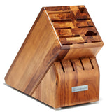 Wusthof 15-Slot Knife Storage Block, Acacia