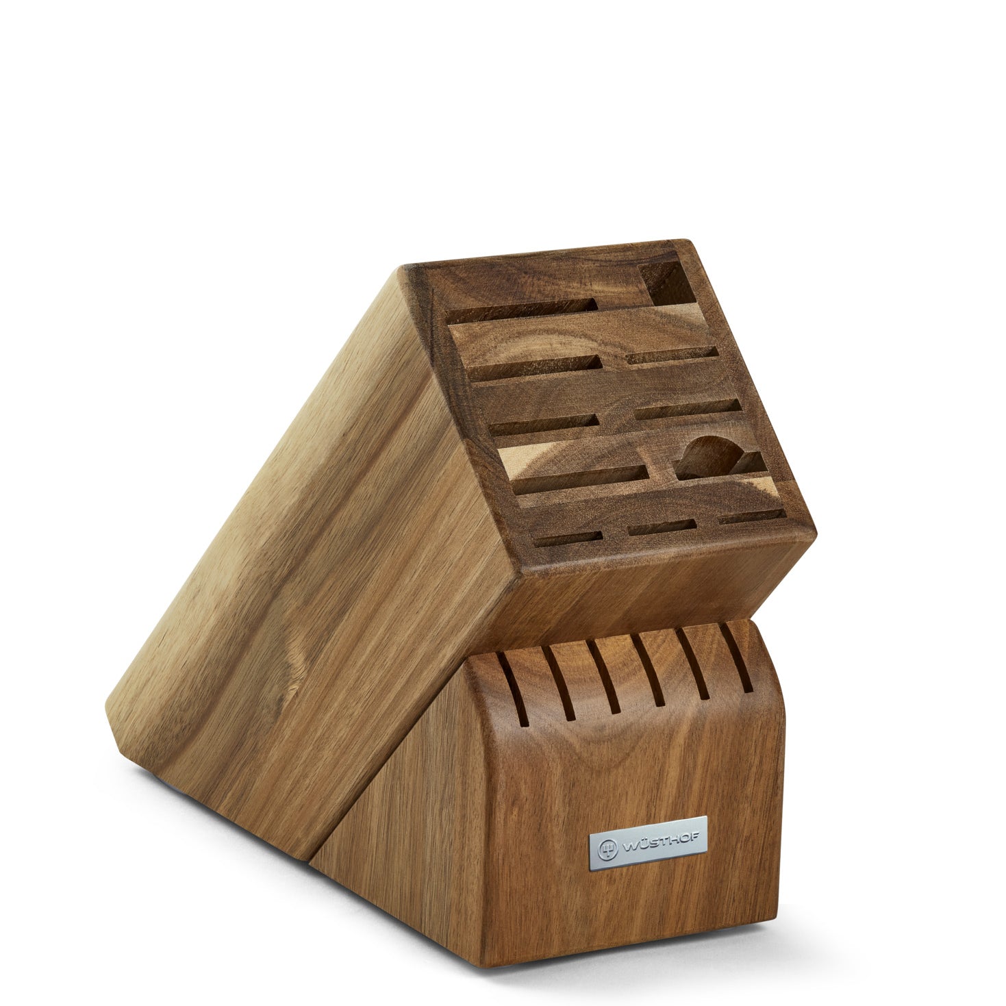 Wusthof 17-Slot Knife Storage Block, Acacia