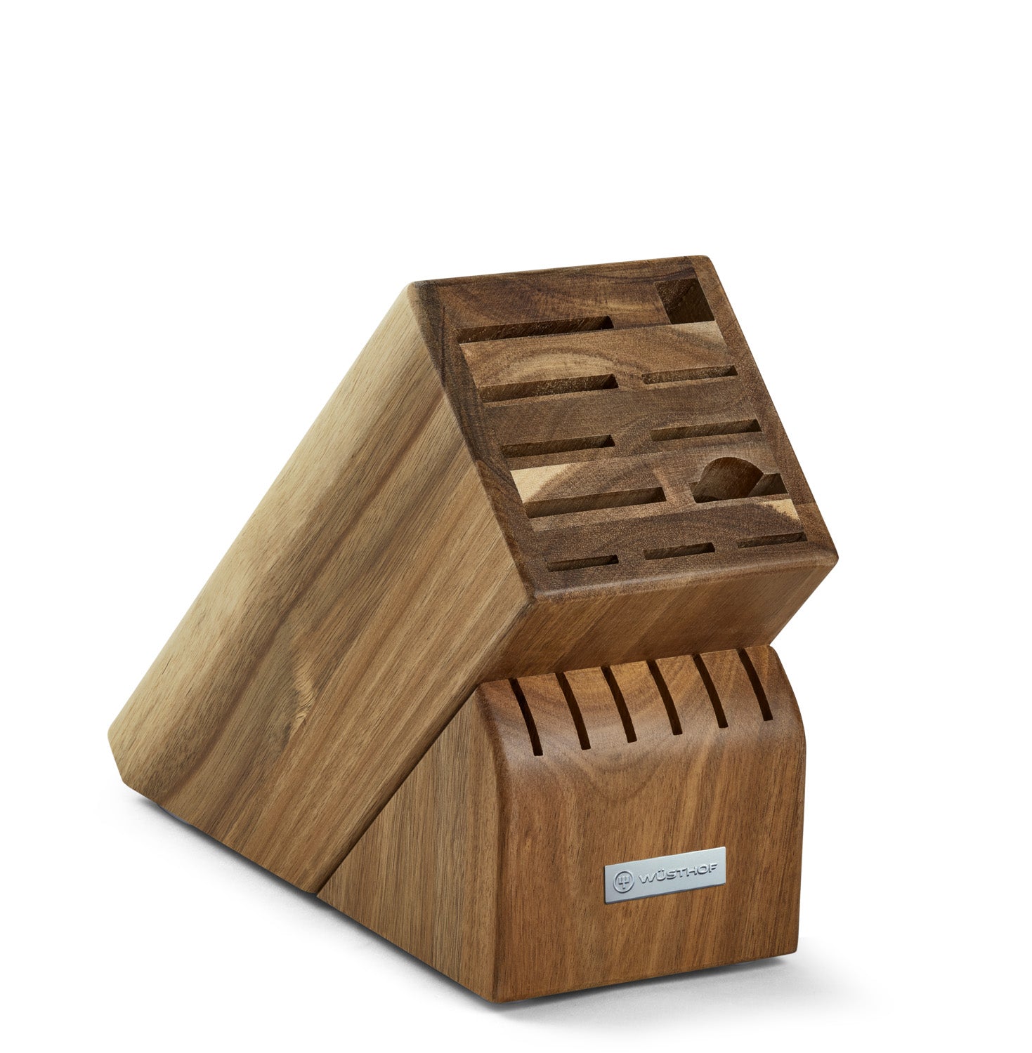 Wusthof 17-Slot Knife Storage Block, Acacia