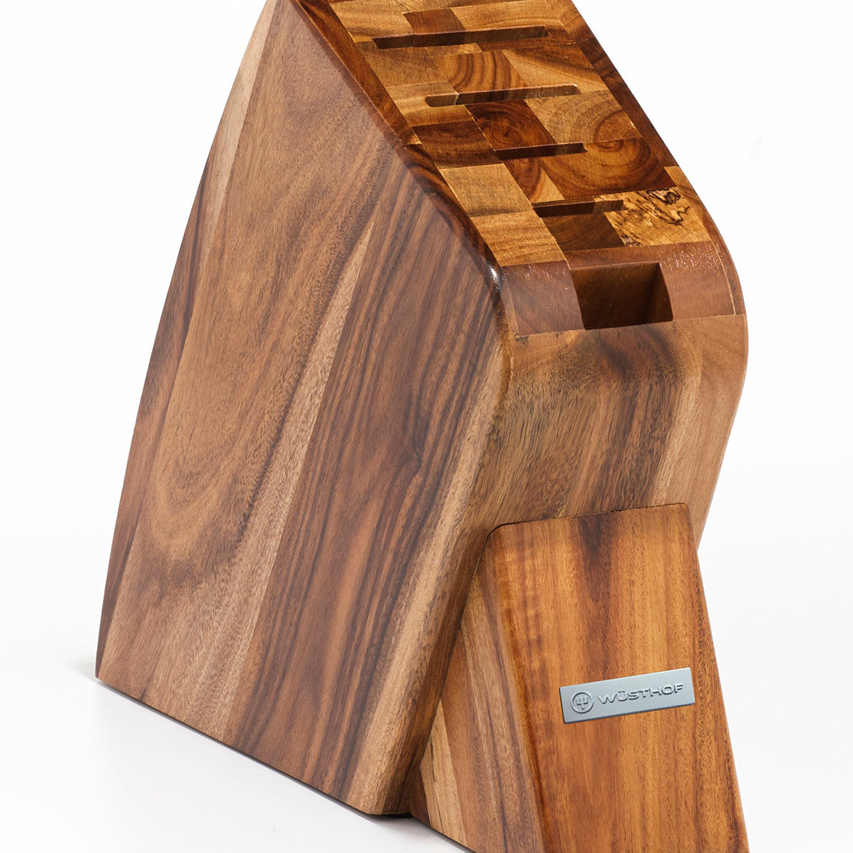 Wusthof 6-Slot Studio Knife Storage Block, Acacia
