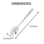 Fino Demi Spoon Set, 18/10 Stainless Steel, Set of 4