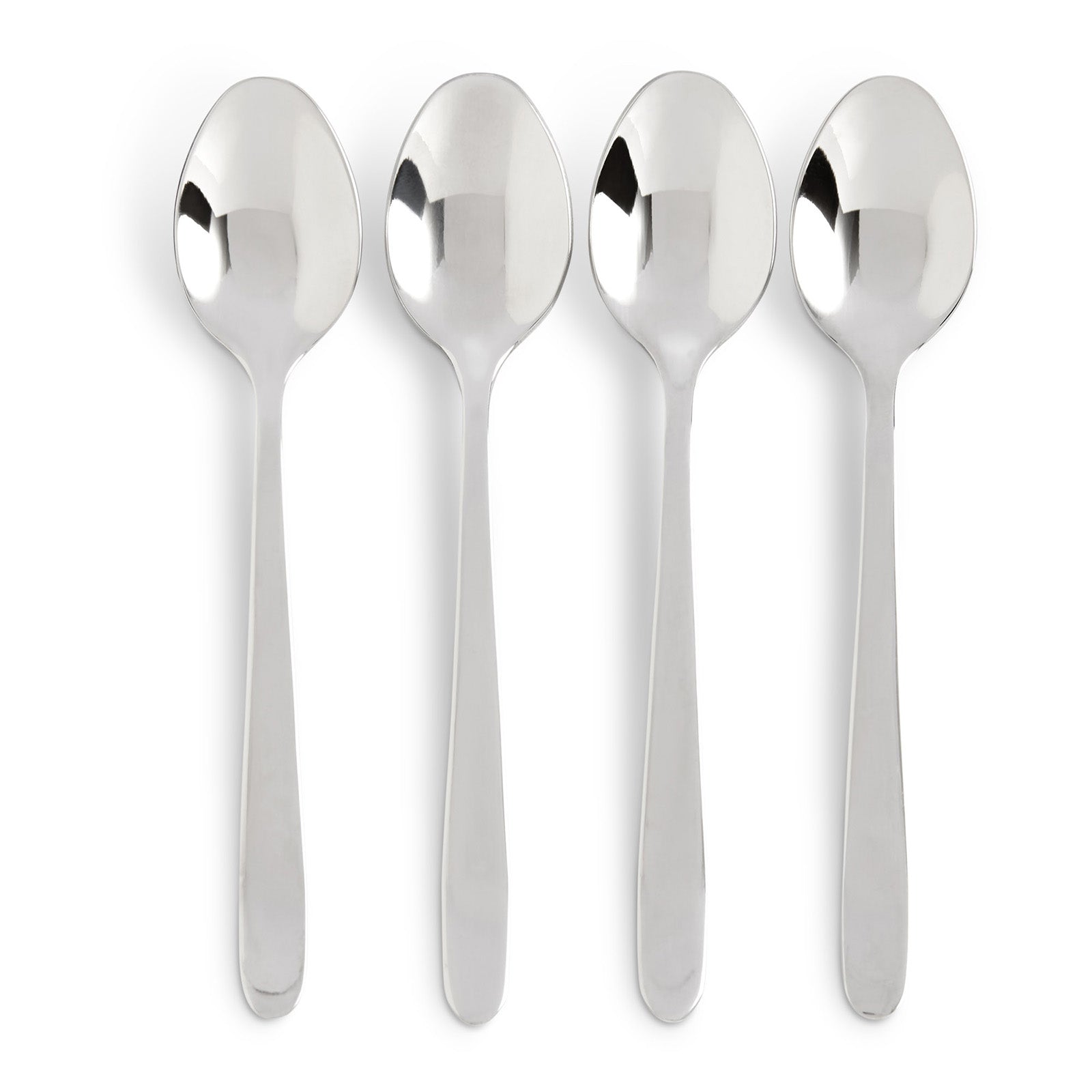 Fino Demi Spoon Set, 18/10 Stainless Steel, Set of 4