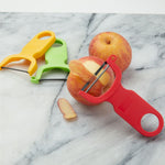 Kuhn Rikon Original Swiss Peeler 3 Piece Set, Red/Green/Yellow