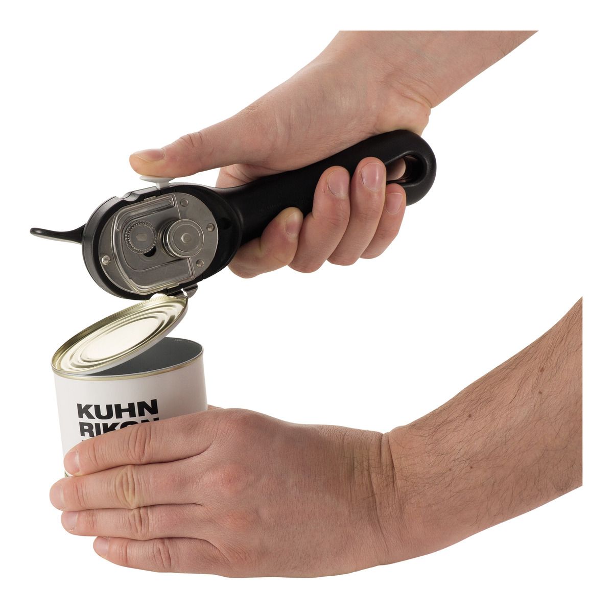 Kuhn Rikon Auto Safety Lid Lifter Can Opener, White