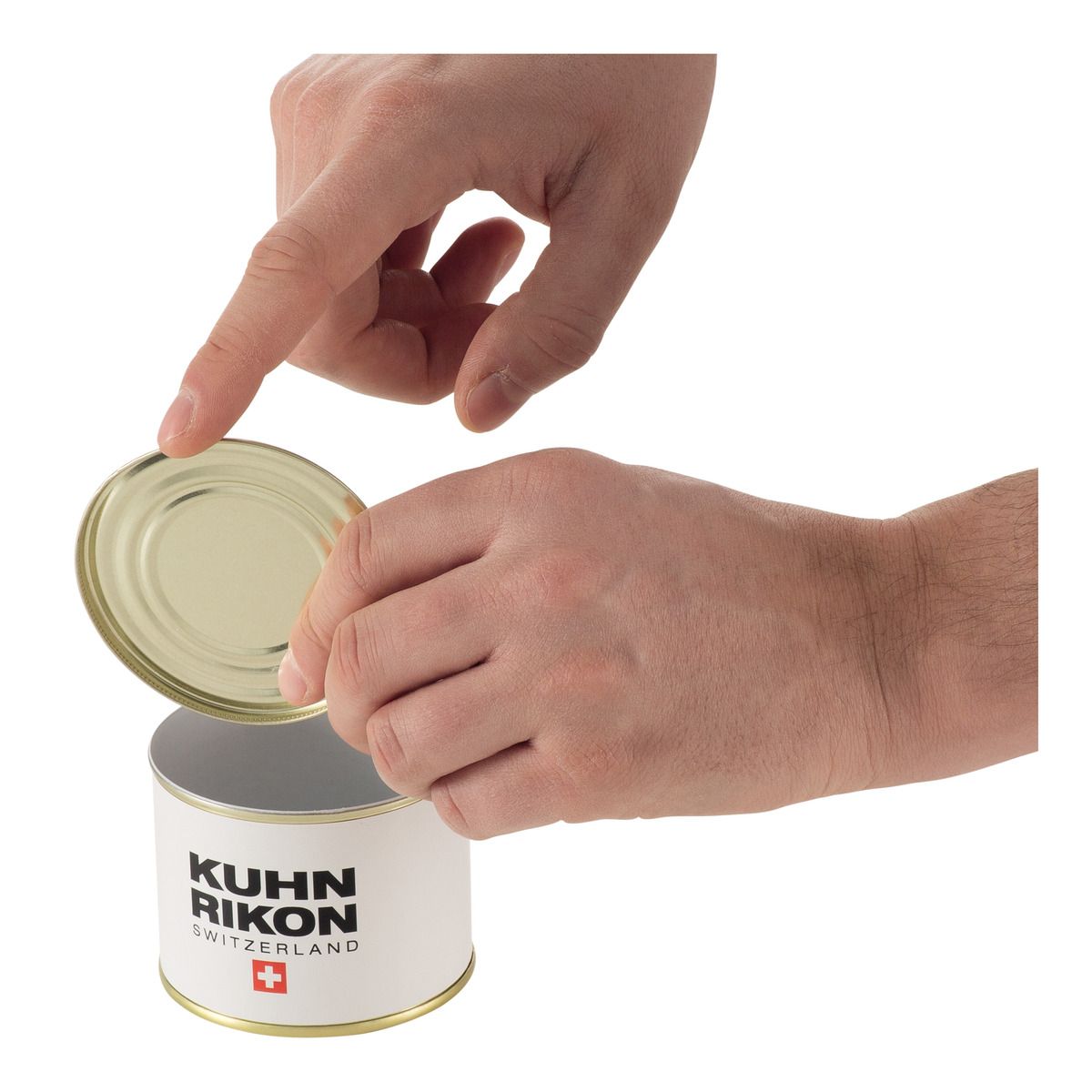 Kuhn Rikon Auto Safety Lid Lifter Can Opener, White