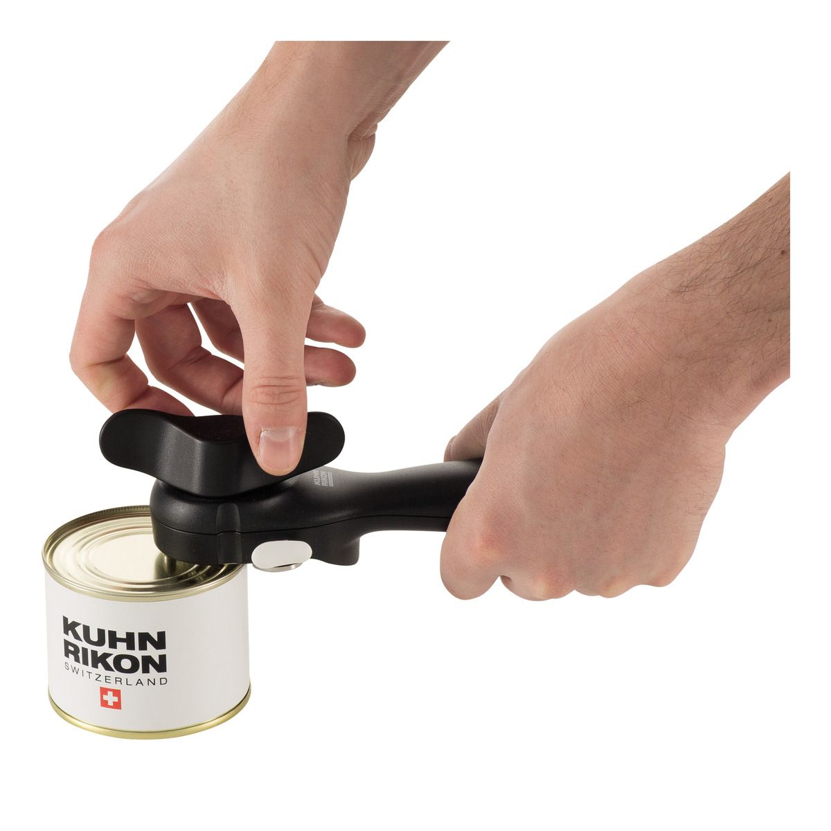 Kuhn Rikon Auto Safety Lid Lifter Can Opener, Black